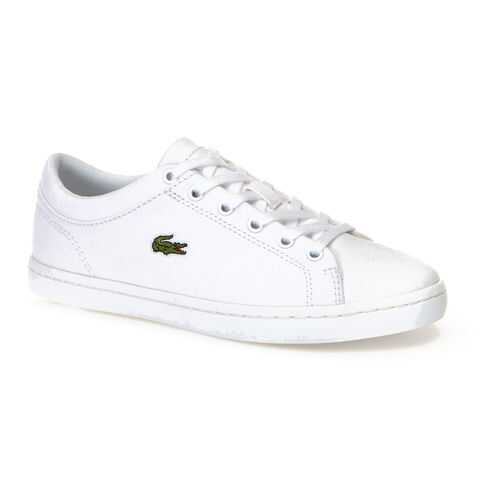 Кеды женские Lacoste Straightset BL 2 белые 40 RU в Salamander